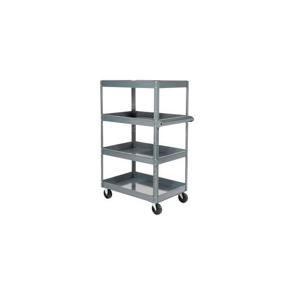 Edsal Edsal ST9000 MultiLevel Steel Shelf Truck with 4 Shelves ST9000
